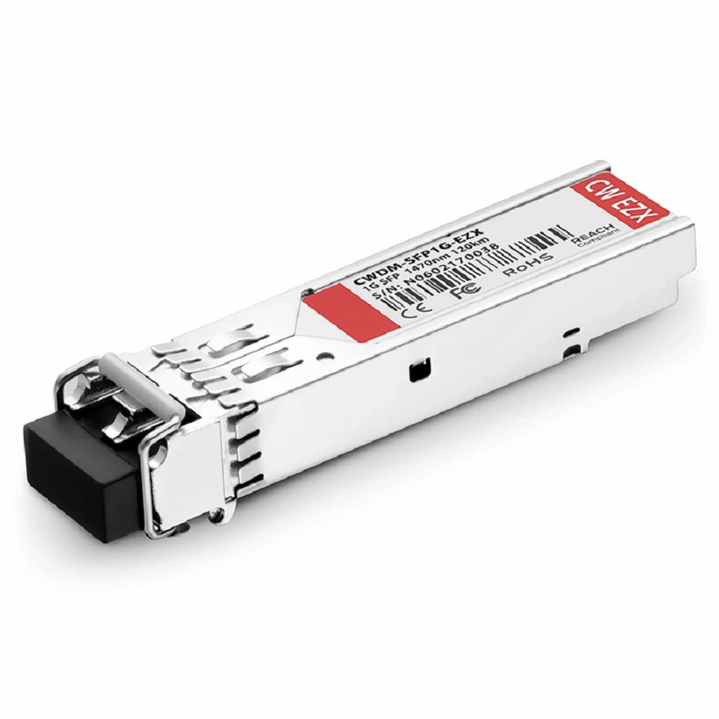 FyberOptix Cisco Compatible 10/100/1000BASE-T SFP SGMII Copper 100m RJ-45 Industrial Transceiver Module (LOS)