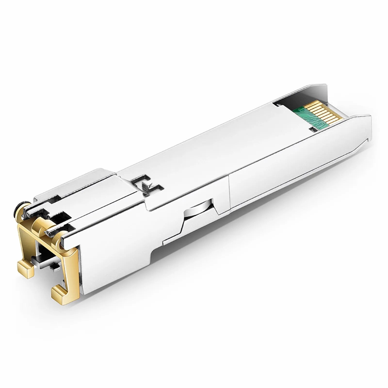 FyberOptix Cisco GLC-T Compatible 1000BASE-T SFP Copper 100m RJ-45 Transceiver Module