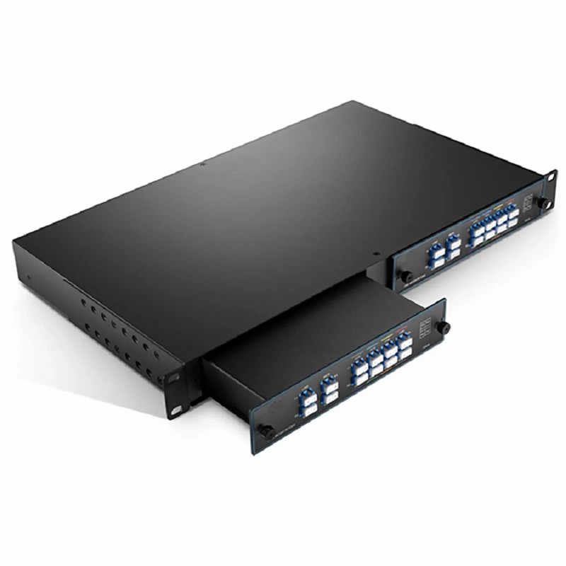FyberOptix FMU 2-Slot 1U 19" Rack Chassis Unloaded, Holds up to 2 Units FMU Plug-in Module