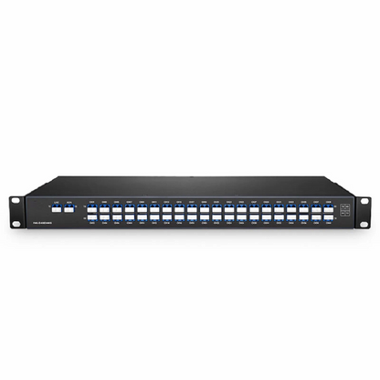 FyberOptix 40 Channels Odd DWDM Mux Dmeux, Super C-band 150GHz 190.7875-196.6375THz, with Monitor Port, 5.5dB Typical IL, LC/UPC, Dual Fiber, FMU 1U Rack Mount