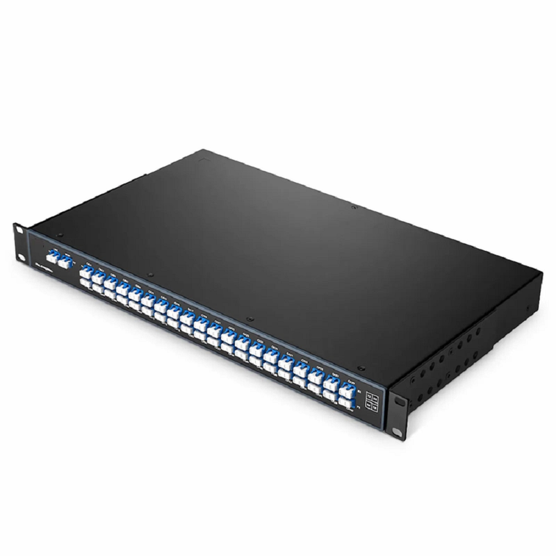 FyberOptix 40 Channels Odd DWDM Mux Dmeux, Super C-band 150GHz 190.7875-196.6375THz, with Monitor Port, 5.5dB Typical IL, LC/UPC, Dual Fiber, FMU 1U Rack Mount