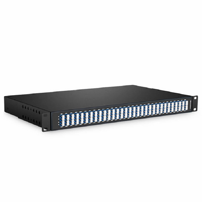 FyberOptix 60 Channels Odd DWDM Mux Demux, Super C-band 100GHz 190.75-196.65THz, with Monitor Port, 6.0dB Typical IL, LC/UPC, Dual Fiber, FMU 1U Rack Mount