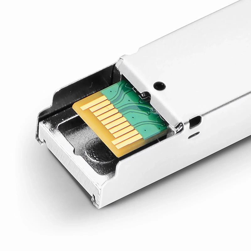 FyberOptix Avaya AA1419082-E5 Compatible 100BASE-BX-U SFP BiDi 1310nm-TX/1550nm-RX 10km DOM Simplex LC SMF Optical Transceiver Module