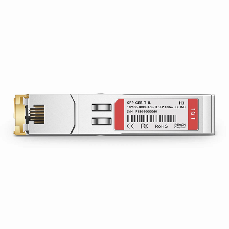 FyberOptix Cisco GLC-FE-T Compatible 100BASE-T SFP SGMII Copper 100m RJ-45 Transceiver Module