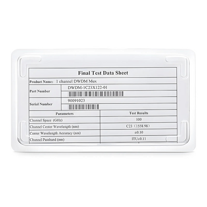 FyberOptix T1310/R1550nm Filter Wavelength Division Multiplexer, Steel Tube, SC/APC, 900m, 1.5m
