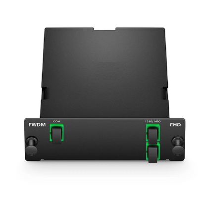 FyberOptix FWDM-T1314R15-FD, T1310&1490/R1550nm Filter Wavelength Division Multiplexer, SC/APC, FHDA Cassette