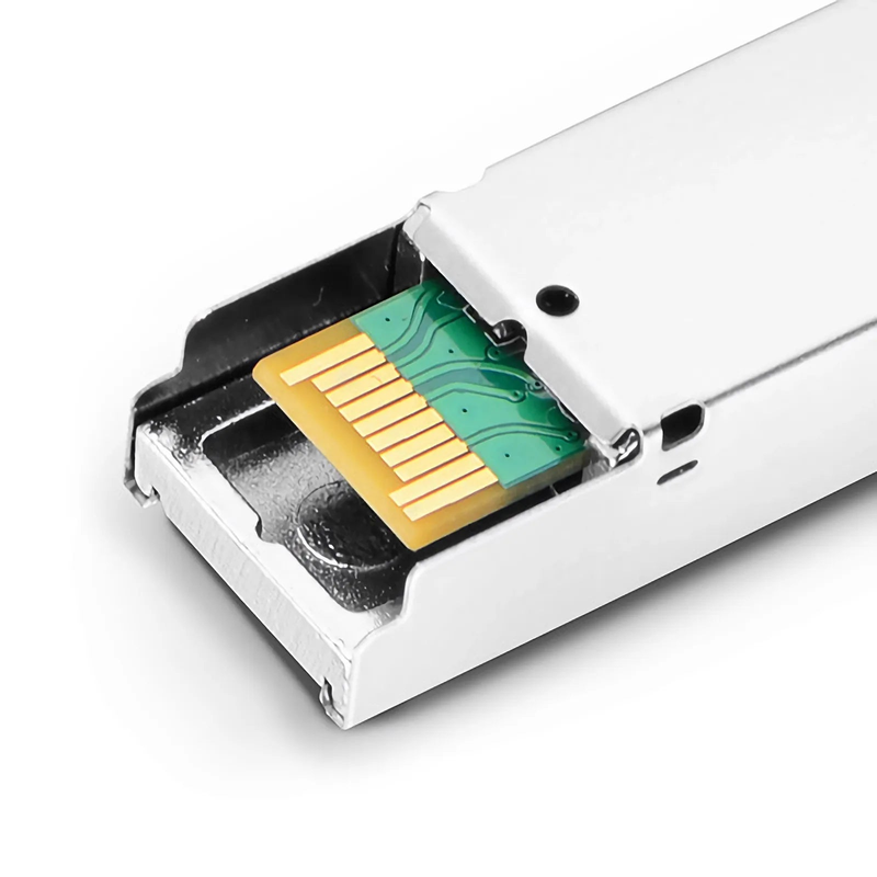 FyberOptix Generic Compatible 100BASE-BX-D SFP BiDi 1550nm-TX/1310nm-RX 10km DOM Simplex LC SMF Optical Transceiver Module