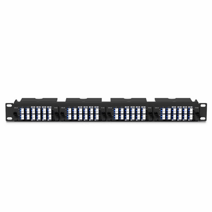 FyberOptix 4 Channels LAN-WDM Mux Demux, 1295.56-1309.14nm, with Monitor Port, 2.8dB Typical IL, LC/UPC, Single Fiber, Side-A, High Density, FHDA Plug-in Module
