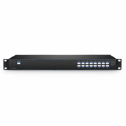 FyberOptix 16 Channels DWDM Mux Demux, 100GHz C37-C52, with Monitor, Expansion and 1310nm Port, 4.6dB IL, LC/UPC, Dual Fiber, FMU 1U Rack Mount
