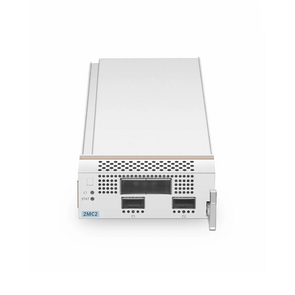 FyberOptix D7000 2MC2, 2 x 100G QSFP28 to 1 x 200G CFP2 OTN Muxponder for D7000 Managed Chassis