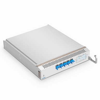 FyberOptix D7000 OLA2525, DWDM EDFA In-line Amplifier with Dual LA 15-25dB Gain, 21.5dBm Output for D7000 Series Managed Chassis, with Built in OSC, VOA