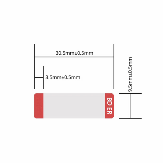 FyberOptix Design Label for 10GBASE-BX BiDi SFP+ Transceiver, 1 Roll