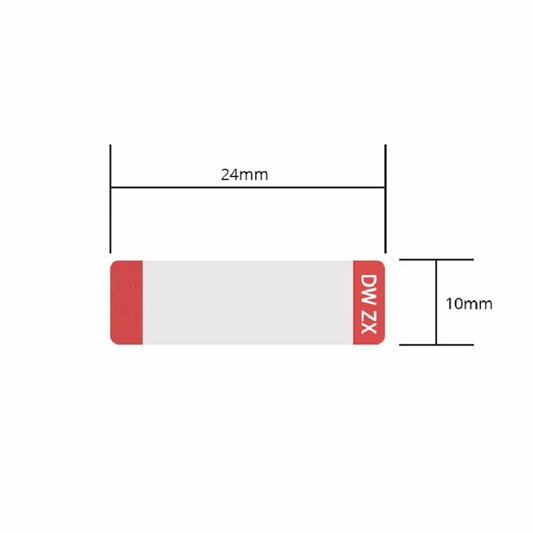 FyberOptix Design Label for 1000BASE DWDM SFP Transceiver, 1 Roll
