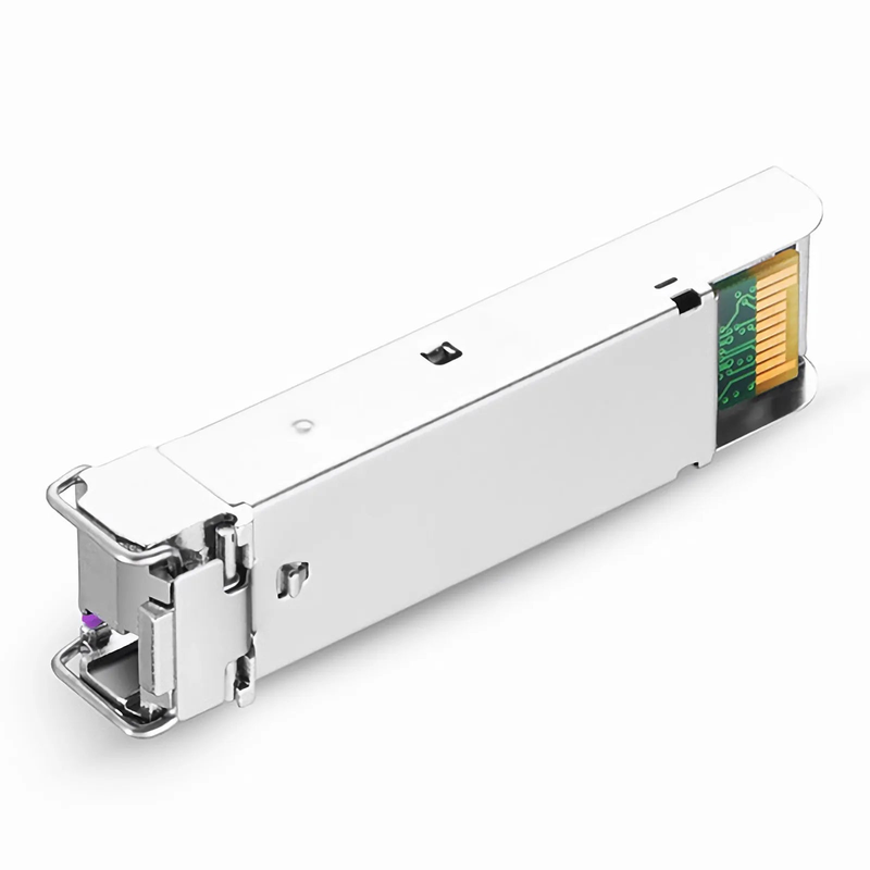 FyberOptix 3Gb/s MSA BiDi SFP 1490nm-TX/1310nm-RX 10km DOM Simplex LC SMF Video Pathological Patterns Optical Transceiver Module for SD/HD/3G-SDI
