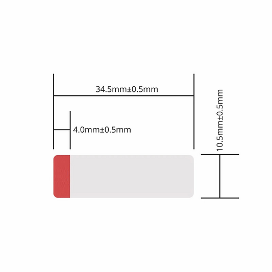 FyberOptix Design Label for 10G XENPAK SR/LR/ER/ZR Transceiver, 1 Roll