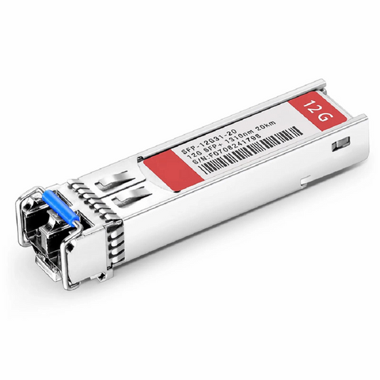 FyberOptix 3Gb/s MSA 1310nm 40km DOM Duplex LC SMF Single Receiver Video Pathological Patterns Optical Transceiver Module for SD/HD/3G-SDI
