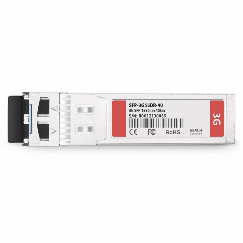FyberOptix 3Gb/s MSA 1310nm 2km DOM Duplex LC SMF Dual Transmitters Video Pathological Patterns Optical Transceiver Module for SD/HD/3G-SDI