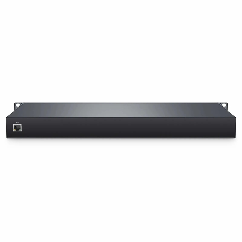 FyberOptix OMD48ECM, 48 Channels 100GHz C14-C61 Passive, Dual Fiber DWDM Mux and Demux with Monitor Port, LC/UPC, 1U Rack