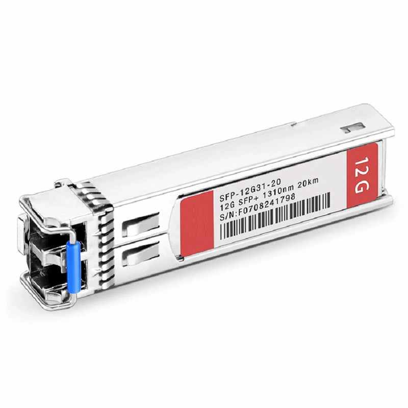FyberOptix 12Gb/s MSA 1310nm 10km DOM Duplex LC SMF Transmitter & Receiver Video Pathological Patterns Optical Transceiver Module for SD/HD/3G/6G/12G-SDI