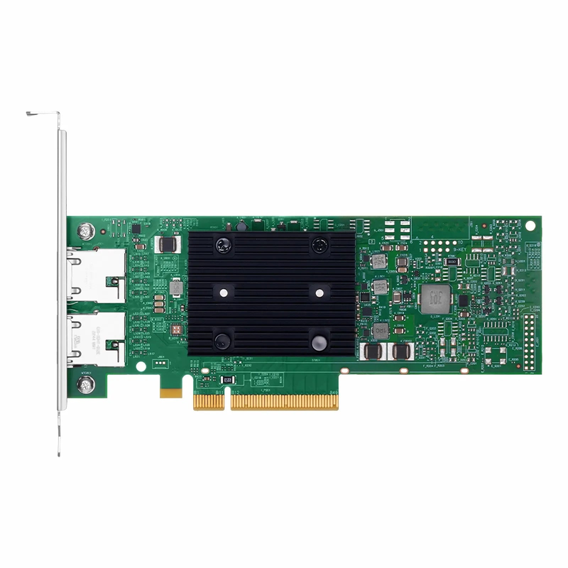 FyberOptix BroadcomÃ‚Â® BCM957416A4160C Ethernet Network Interface Card, P210TP 10GbE Dual-port RJ45, PCIe 3.0 x8, Standard & Low Profile