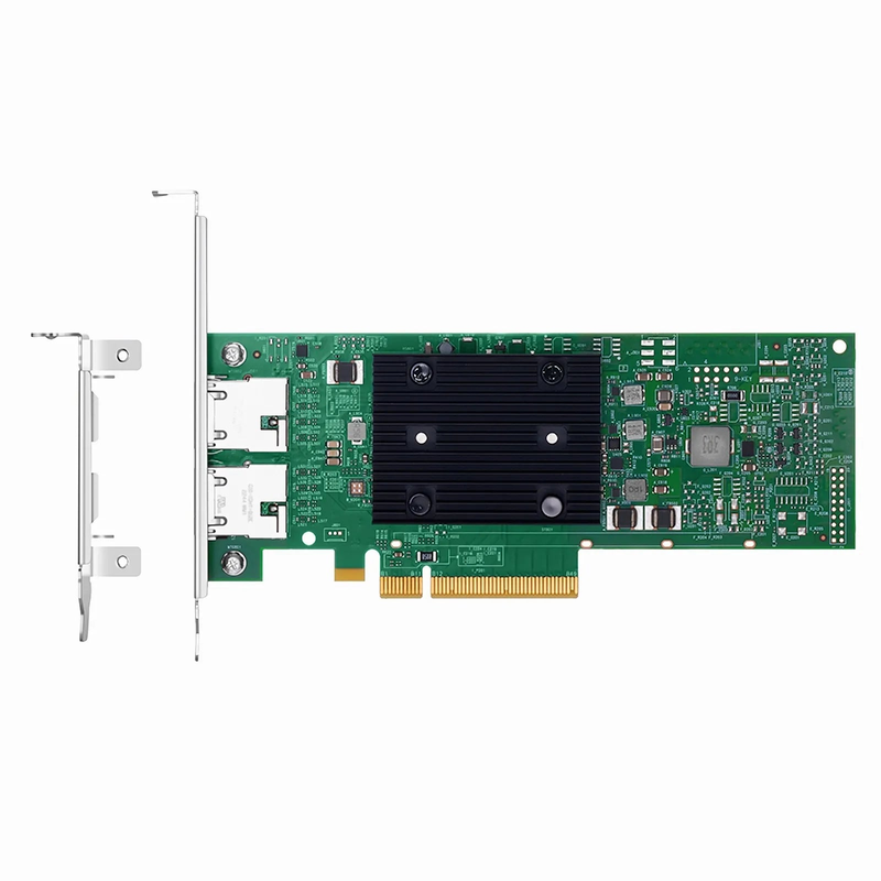 FyberOptix BroadcomÃ‚Â® BCM957416A4160C Ethernet Network Interface Card, P210TP 10GbE Dual-port RJ45, PCIe 3.0 x8, Standard & Low Profile