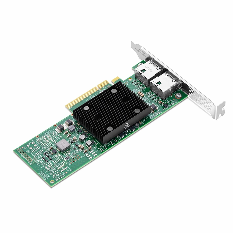 FyberOptix BroadcomÃ‚Â® BCM957416A4160C Ethernet Network Interface Card, P210TP 10GbE Dual-port RJ45, PCIe 3.0 x8, Standard & Low Profile