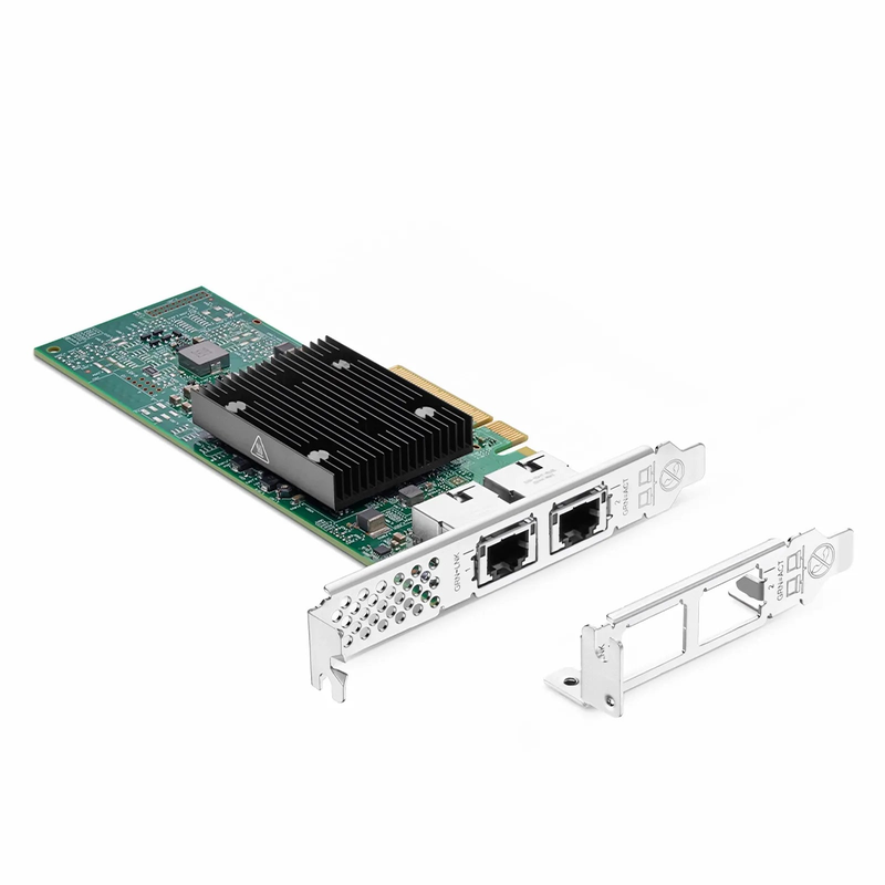 FyberOptix BroadcomÃ‚Â® BCM957416A4160C Ethernet Network Interface Card, P210TP 10GbE Dual-port RJ45, PCIe 3.0 x8, Standard & Low Profile