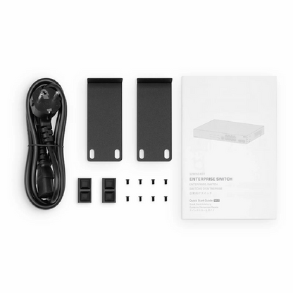 FyberOptix S2805S-8TF, 8-Port Gigabit Ethernet L2 Smart Managed Switch, 8 x Gigabit RJ45, with 2 x 1Gb SFP Uplinks, Fanless