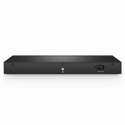 FyberOptix S3400-24T4SP, 24-Port Gigabit Ethernet L2+ PoE+ Switch, 24 x PoE+ Ports @370W, with 4 x 10Gb SFP+ Uplinks, Support Stacking