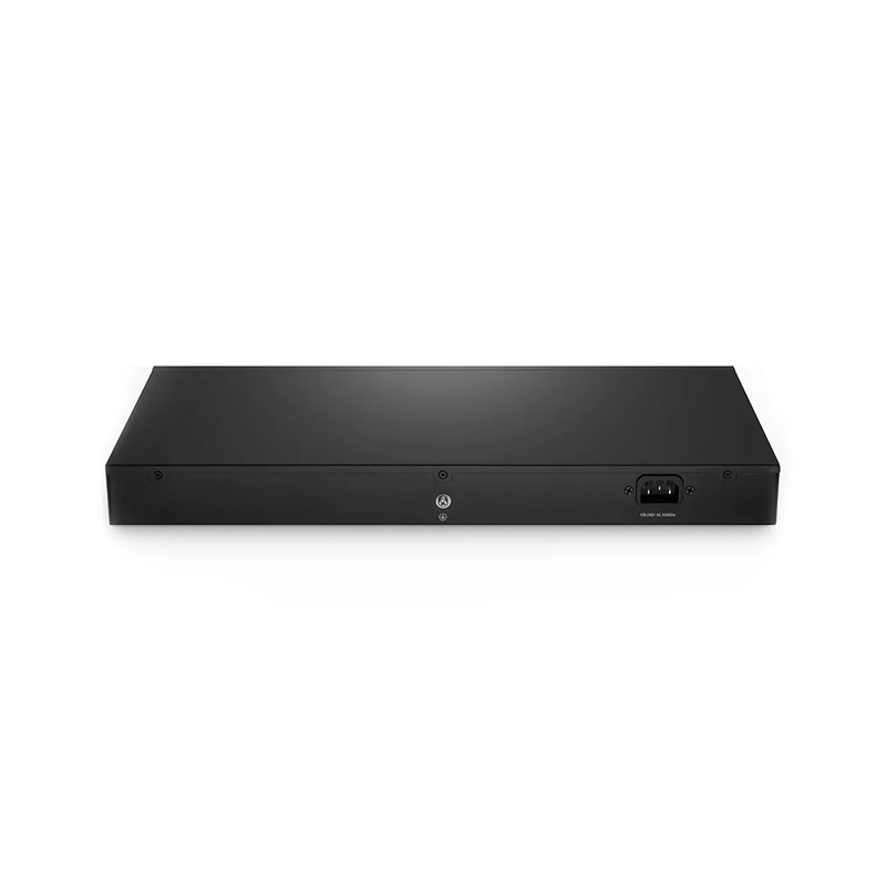 FyberOptix S2805S-24TF, 24-Port Gigabit Ethernet L2 Smart Managed Switch, 24 x Gigabit RJ45, with 4 x 1Gb SFP Uplinks, Fanless