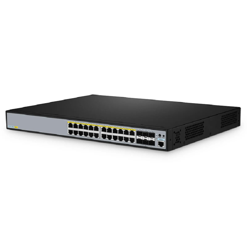 FyberOptix S3260-24MU, 24-Port Ethernet L2+ PoE++ Switch, 24 x 2.5GBASE-T/Multi-Gigabit, with 6 x 10Gb SFP+ Uplinks