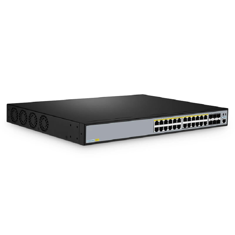 FyberOptix S3260-24MU, 24-Port Ethernet L2+ PoE++ Switch, 24 x 2.5GBASE-T/Multi-Gigabit, with 6 x 10Gb SFP+ Uplinks
