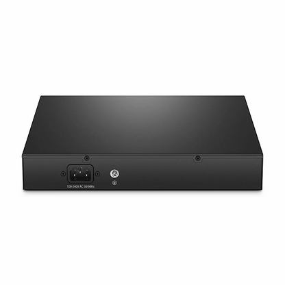FyberOptix S3260-8T2FP, 8-Port Gigabit Ethernet L2+ PoE+ Switch, 8 x PoE+ Ports @240W, with 2 x 1Gb SFP Uplinks, Support IEEE 802.3af/at