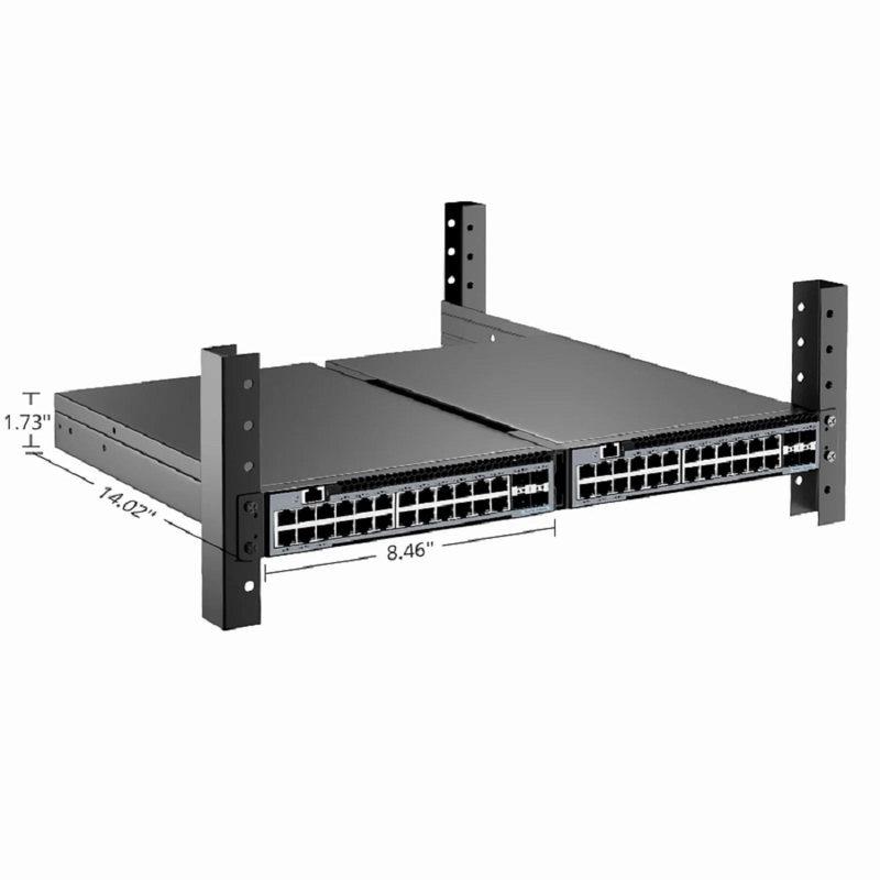 FyberOptix S3240C-24T, 24-Port Ethernet L2+ Compact Half-Width Switch, 24 x Gigabit RJ45, with 4 x 10Gb SFP+ Uplinks