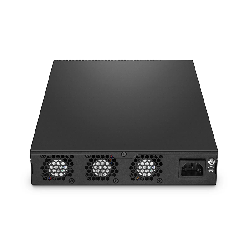 FyberOptix S3240C-24P, 24-Port Gigabit Ethernet L2+ PoE+ Switch, 24 x PoE+ Ports@380W, with 4 x 10Gb SFP+ Uplinks