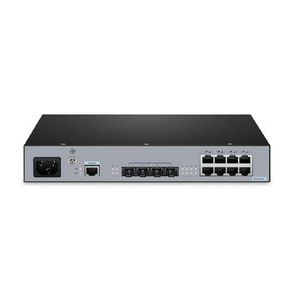 FyberOptix S3240-8T, 8-Port Gigabit Ethernet L2+ Switch, 8 x Gigabit RJ45, with 4 x 10Gb SFP+ Uplinks, Stackable Switch, Fanless