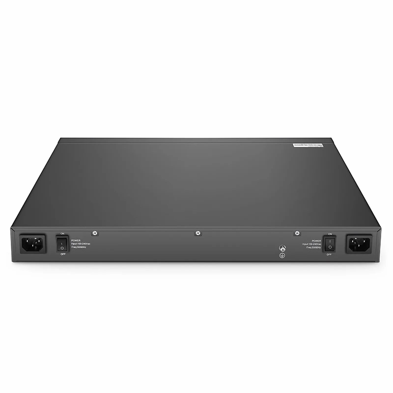 FyberOptix S3900-48T6S-R, 48-Port Gigabit Ethernet L2+ Switch, 48 x Gigabit RJ45, with 6 x 10Gb SFP+ Uplinks, Stackable Switch