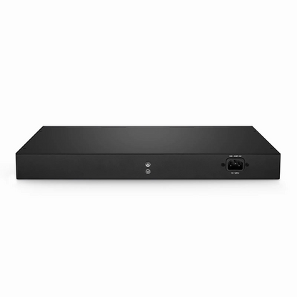 FyberOptix S3400-24T4FP, 24-Port Gigabit Ethernet L2+ PoE+ Switch, 24 x PoE+ Ports @370W, with 4 x 1Gb Combo Uplinks, Support ERPS