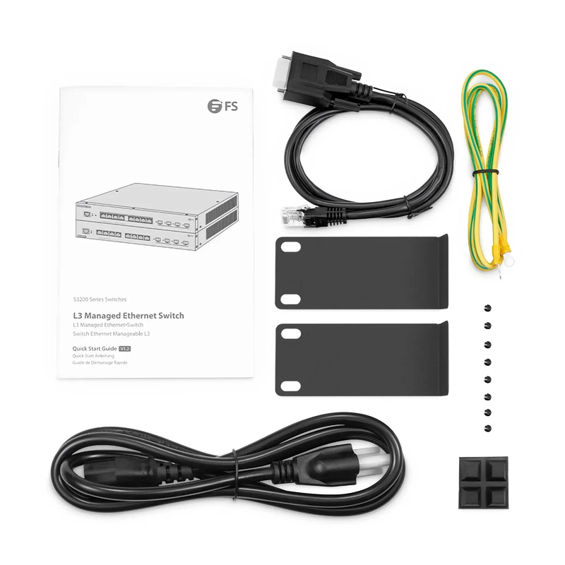 FyberOptix S3200-8MG4S, 8-Port Ethernet L2+ Switch, 8 x 100M/1000M/2.5G Multi-Gigabit RJ45, with 4 x 10Gb SFP+ Uplinks