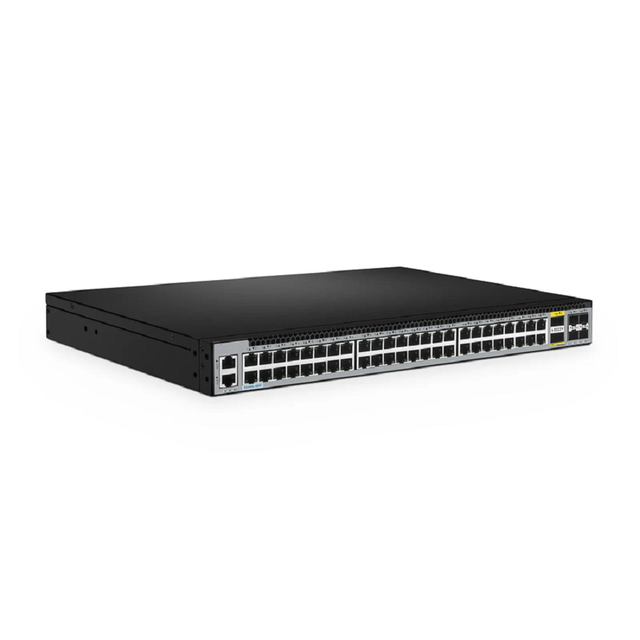 FyberOptix S5440L-48M, 48-Port Ethernet L3 Switch, 48 x 2.5Gb RJ45/Multi-Gigabit, with 4 x 25Gb SFP28 and 2 x 40Gb QSFP+ Uplinks, Support EVPN-VXLAN&MLAG