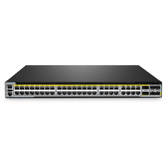 FyberOptix S5440L-24P, 24-Port Gigabit Ethernet L3 PoE+ Switch, 24 x PoE+ Ports @370W, with 6 x 25Gb SFP28 Uplinks, Support VXLAN & MLAG