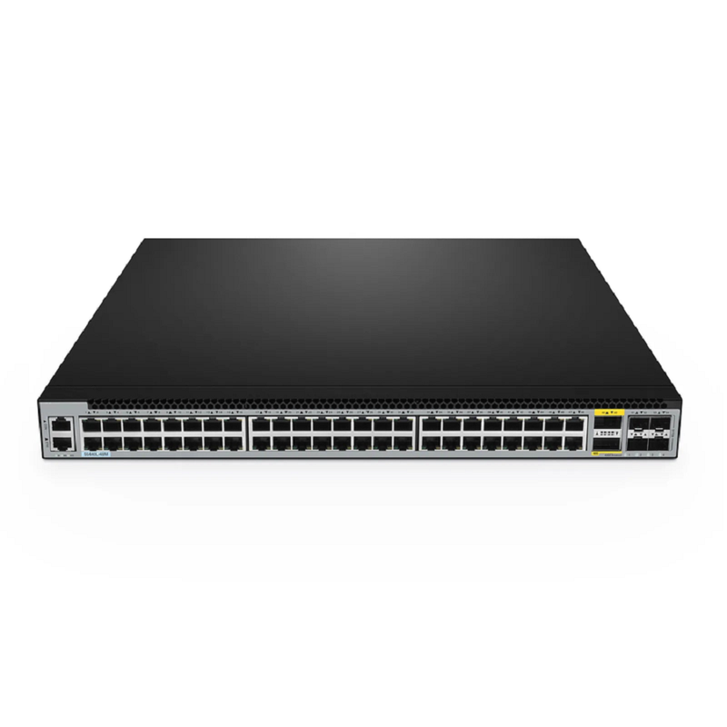 FyberOptix S5440L-48M, 48-Port Ethernet L3 Switch, 48 x 2.5Gb RJ45/Multi-Gigabit, with 4 x 25Gb SFP28 and 2 x 40Gb QSFP+ Uplinks, Support EVPN-VXLAN&MLAG