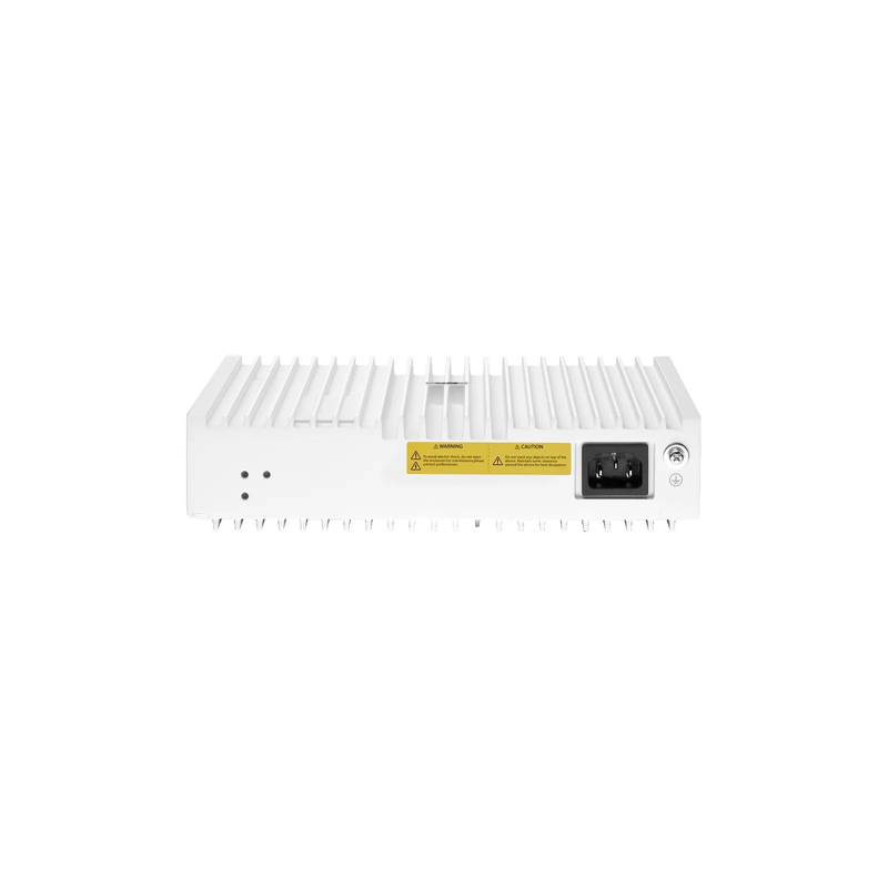 FyberOptix S3100-8TMS-P, 8-Port Gigabit Ethernet L2+ PoE+ Switch, 6 x PoE+ Ports, 2 x 5Gb PoE+ Ports@125W, 2 x 1Gb RJ45, with 2 x 10Gb SFP+ Uplinks, Broadcom Chip, Fanless