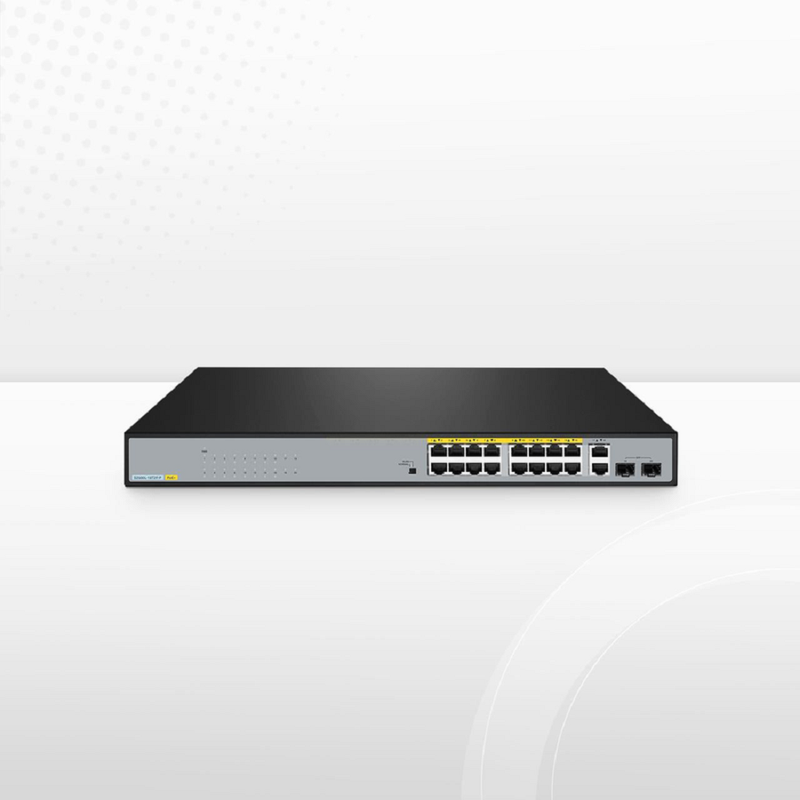 FyberOptix S5500-48T6S, 48-Port Gigabit Ethernet L3 Switch, 48 x Gigabit RJ45, with 6 x 10Gb SFP+ Uplinks, Support Stacking