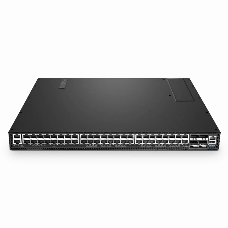 FyberOptix S5570-48X, 48-Port Ethernet L3 Switch, 48 x 10G RJ45, with 6 x 100G QSFP28 Uplinks, PicOSÃ‚Â®, Broadcom Trident 3 Chip