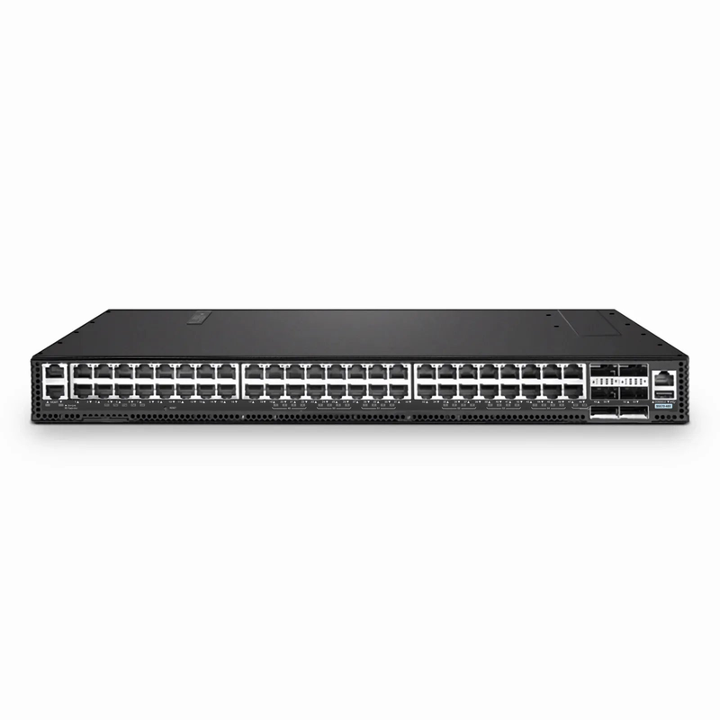 FyberOptix S5570-48X, 48-Port Ethernet L3 Switch, 48 x 10G RJ45, with 6 x 100G QSFP28 Uplinks, PicOSÃ‚Â®, Broadcom Trident 3 Chip