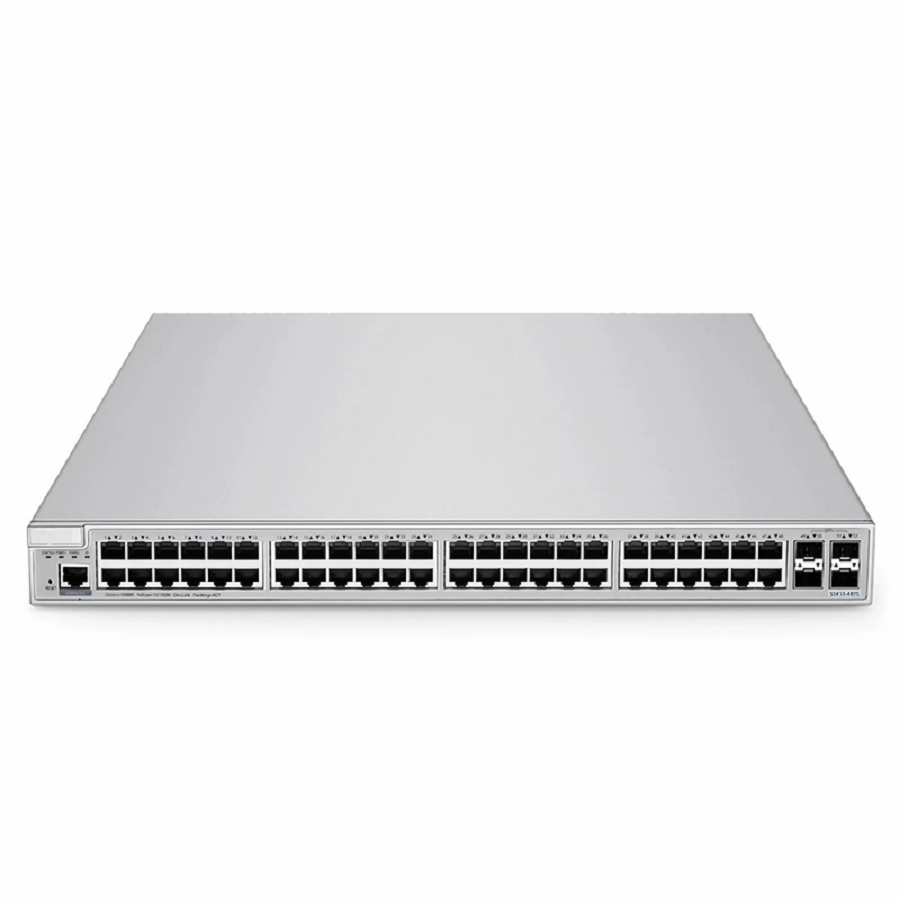 FyberOptix S3410-48TS, 48-Port Gigabit Ethernet L2+ Switch, 48 x Gigabit RJ45, with 4 x 10Gb SFP+ Uplinks, PicOSÃ‚Â®, Support MLAG, Broadcom Chip
