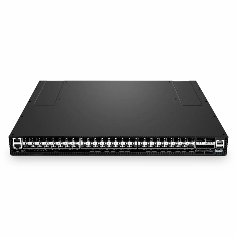 FyberOptix N5570-48S6C, 48-Port Ethernet Data Center Switch, 48 x 10Gb SFP+, with 6 x 100Gb QSFP28 Uplinks, PicOSÃ‚Â®, Broadcom Trident 3 Chip, Front-to-Back Airflow