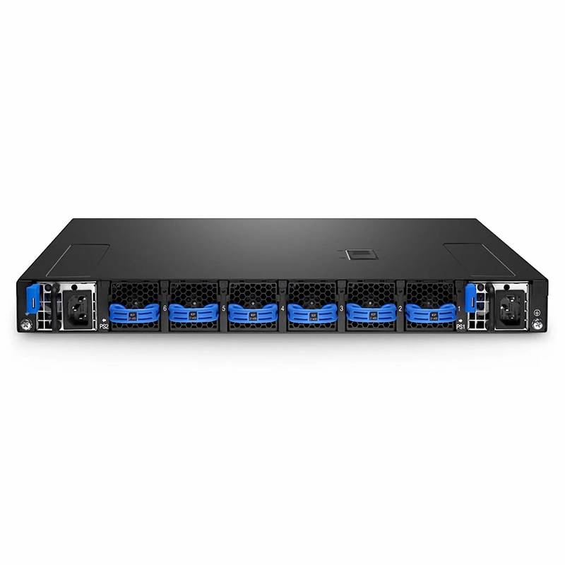 FyberOptix N8550-48B8C, 48-Port Ethernet Data Center Switch, 48 x 25Gb SFP28, 8 x 100Gb QSFP28 Uplinks, with 2 x 10Gb SFP+ Management Port, PicOSÃ‚Â®, Broadcom Trident 3 Chip, Back-to-Front Airflow