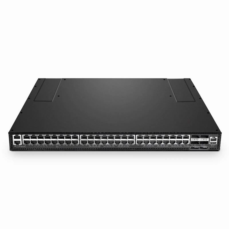 FyberOptix N5850-48X6C, 48-Port Ethernet Data Center Switch, 48 x 10G RJ45, with 6 x 100G QSFP28 Uplinks, PicOSÃ‚Â®, Broadcom Trident 3 Chip, Front-to-Back Airflow